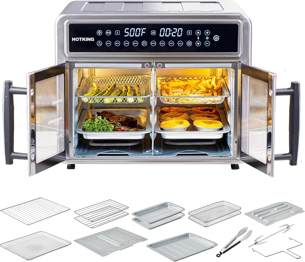 HotKing KATO-28A1 Dual Zone Air Fryer Oven